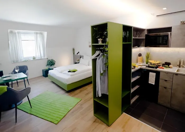 شقة City Appartements Villach *